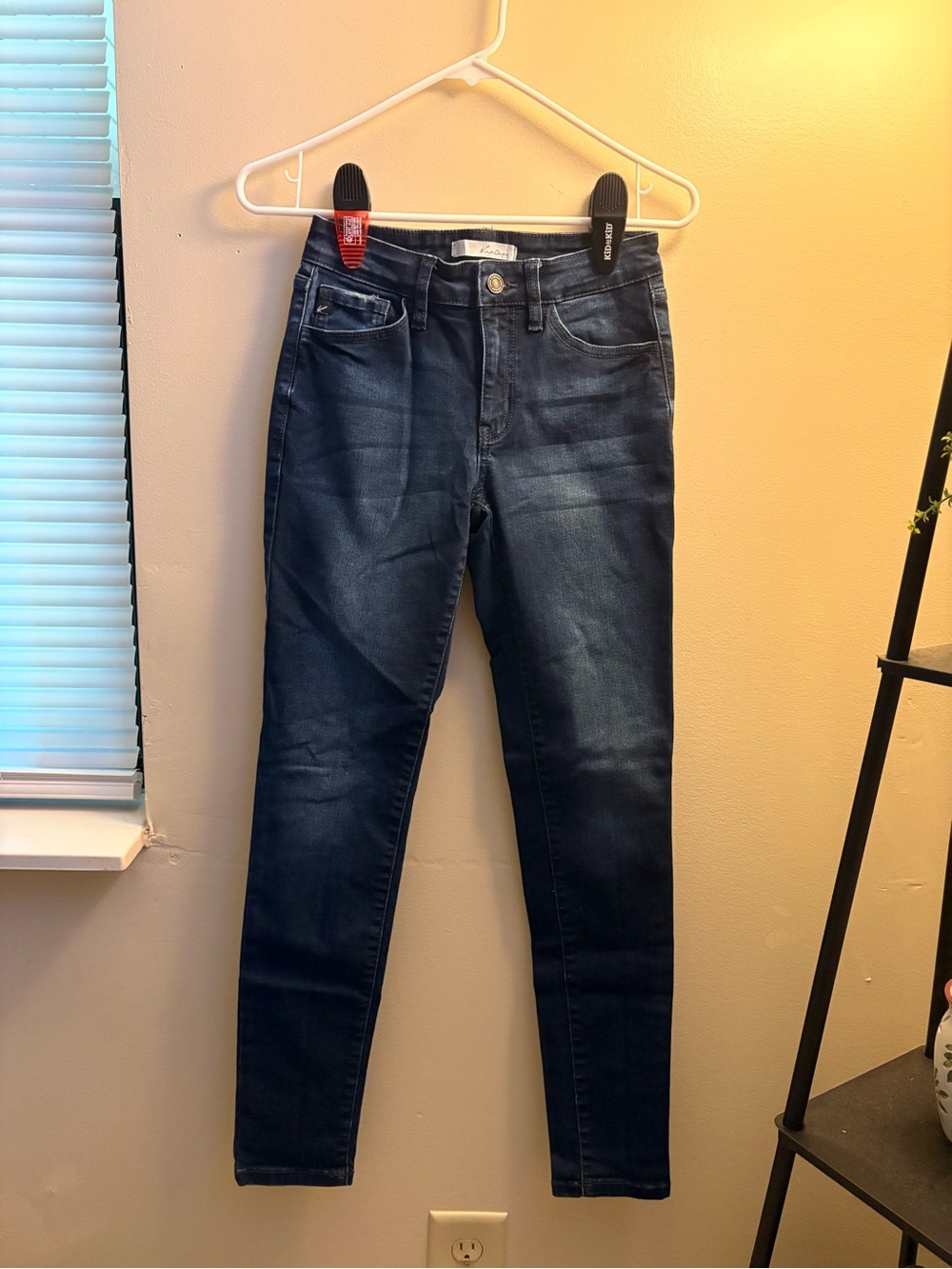 KanCan Dark Blue High-Rise Skinny Jeans